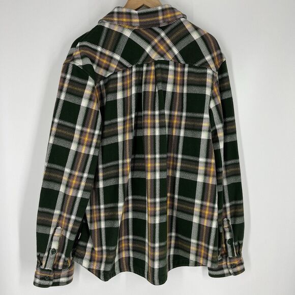 The North Face Shirt Size XL Mens Green Valley Twill Flannel Plaid Button Up - Picture 4 of 10
